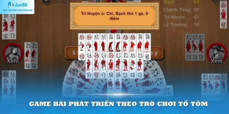 Chắn là game bài phát triển theo trò chơi Tổ Tôm truyền thống